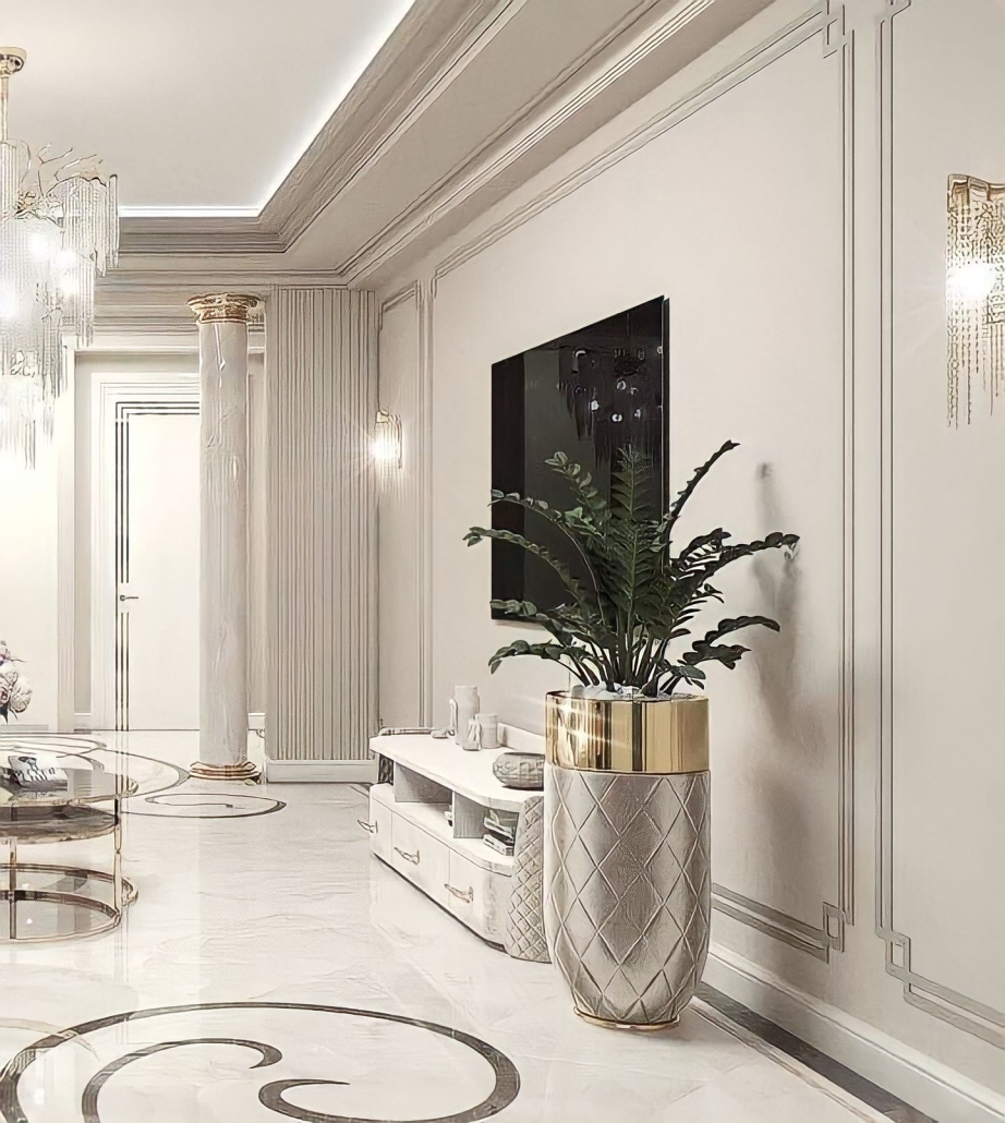 moulding dinding interior