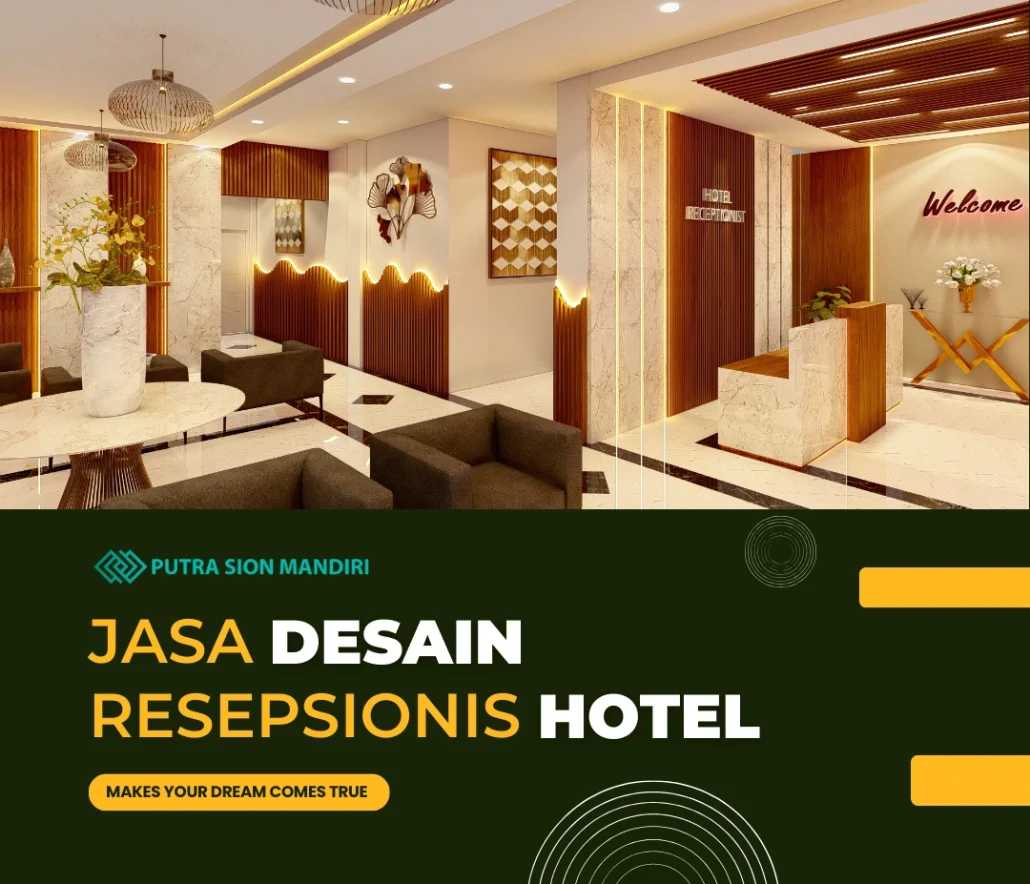 jasa desain resepsionis hotel