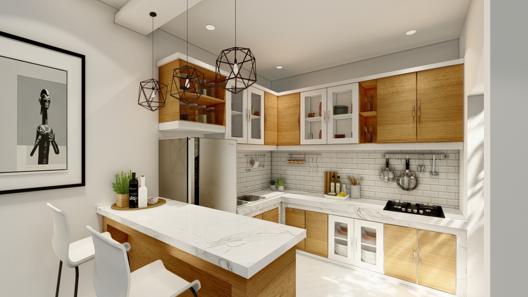 contoh kitchen set