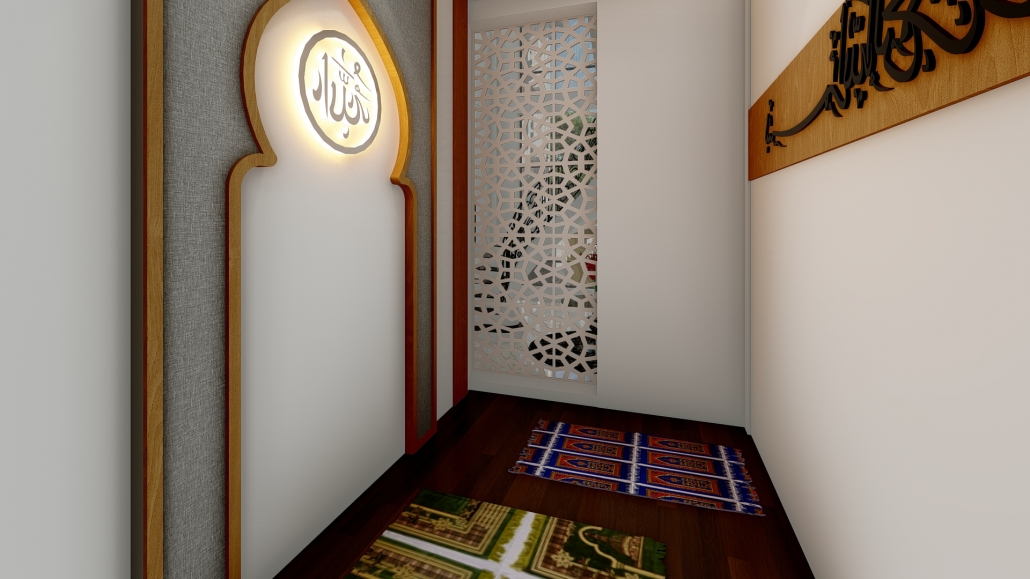 Jasa Desain Mushallah Dalam Rumah Klasik