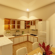 contoh kitchen set minimalis