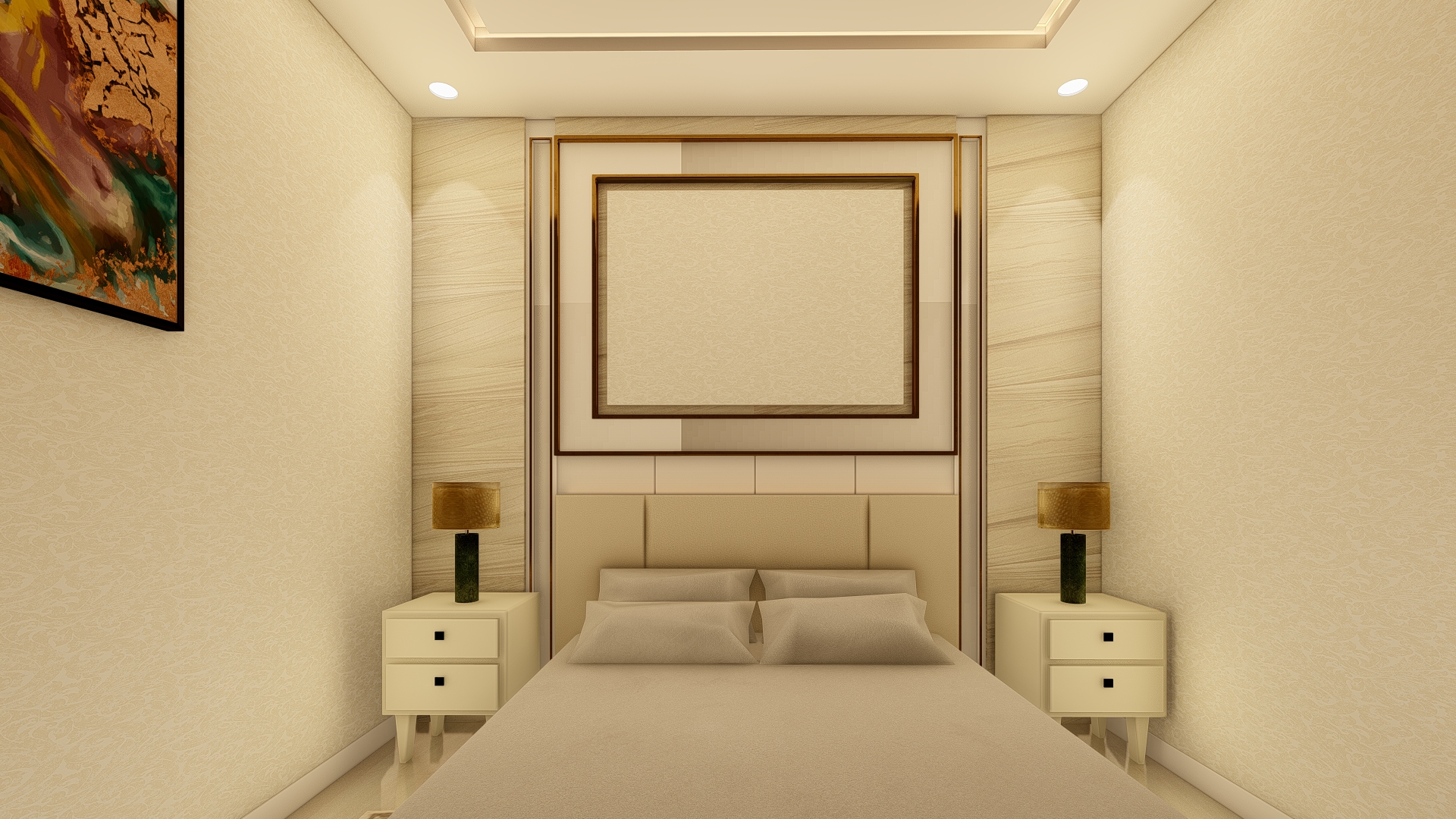 Kamar Tidur Mewah ala Eropa