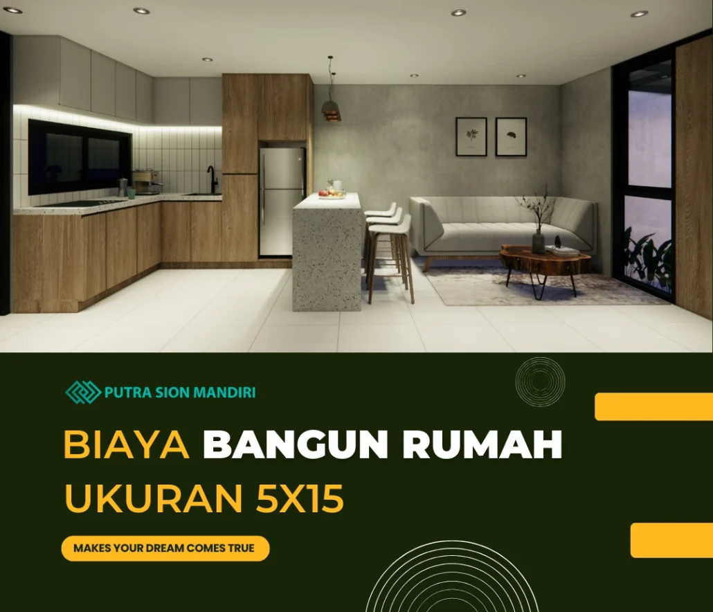 biaya bangun rumah ukuran 5x15