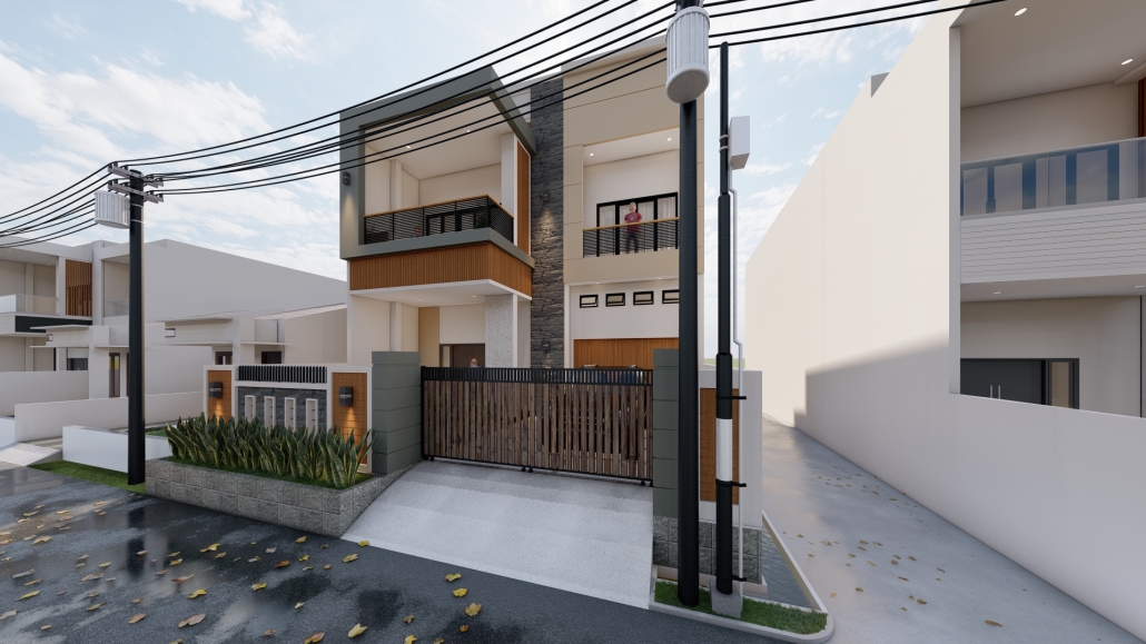 Desain Rumah sederhana untuk jualan