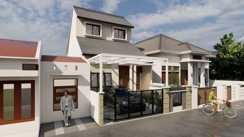 Rumah 1 Lantai Menjadi 2 Lantai