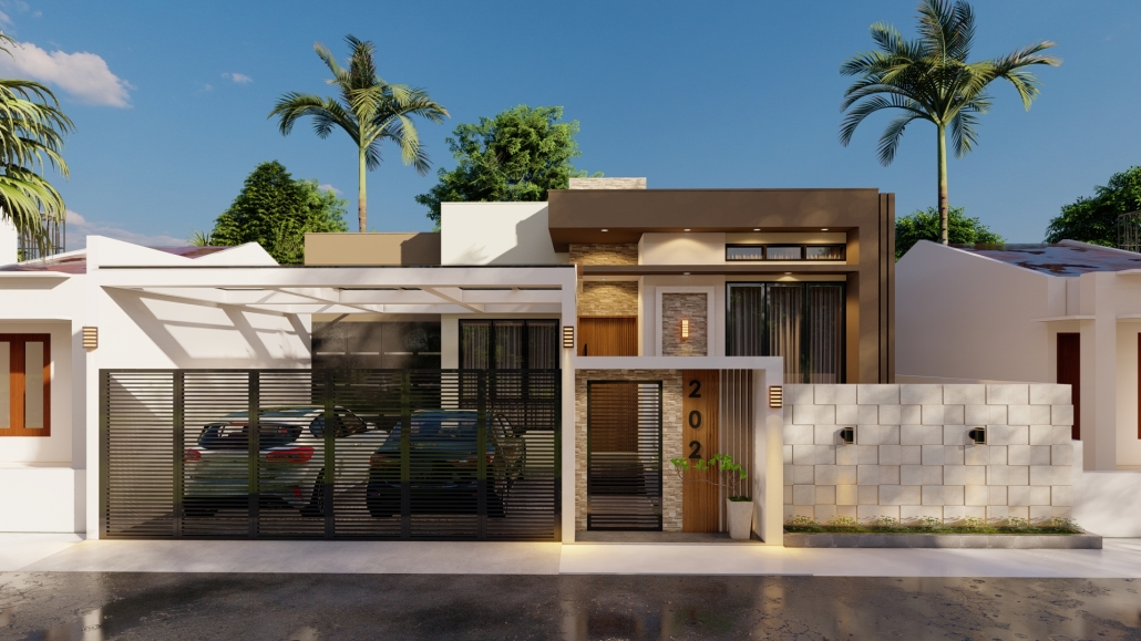 Jasa Desain Eksterior Rumah di Balige