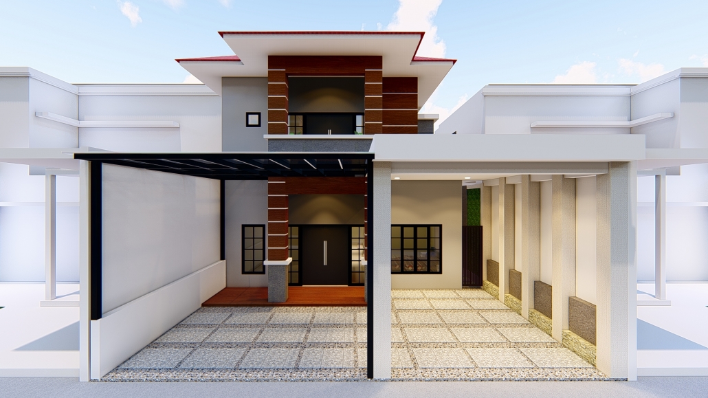 Referensi Desain Rumah Minimalis 2 Lantai