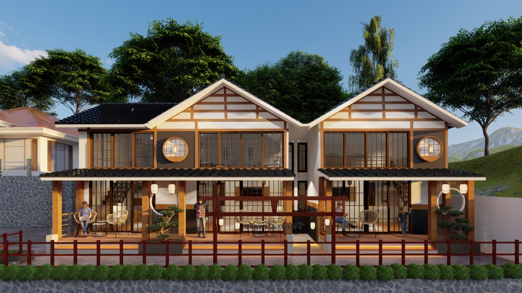 Jasa Desain Rumah Minimalis Warna Kuning