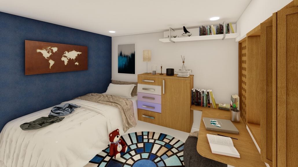 Jasa Desain Kamar Pribadi Minimalis