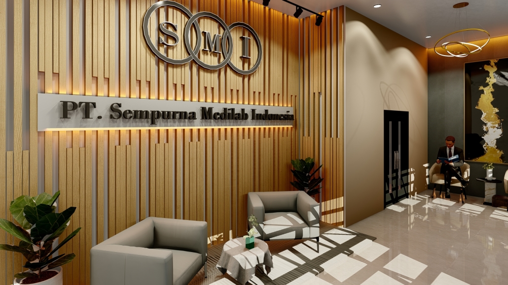 desain lobby minimalis di medan