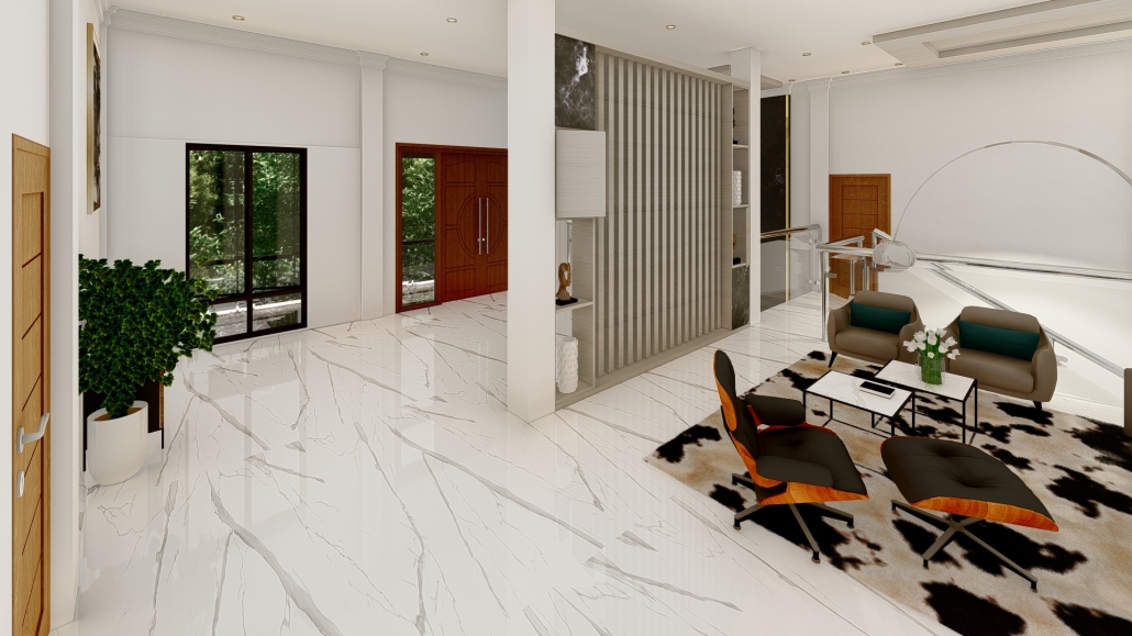 ruang tamu minimalis elegan