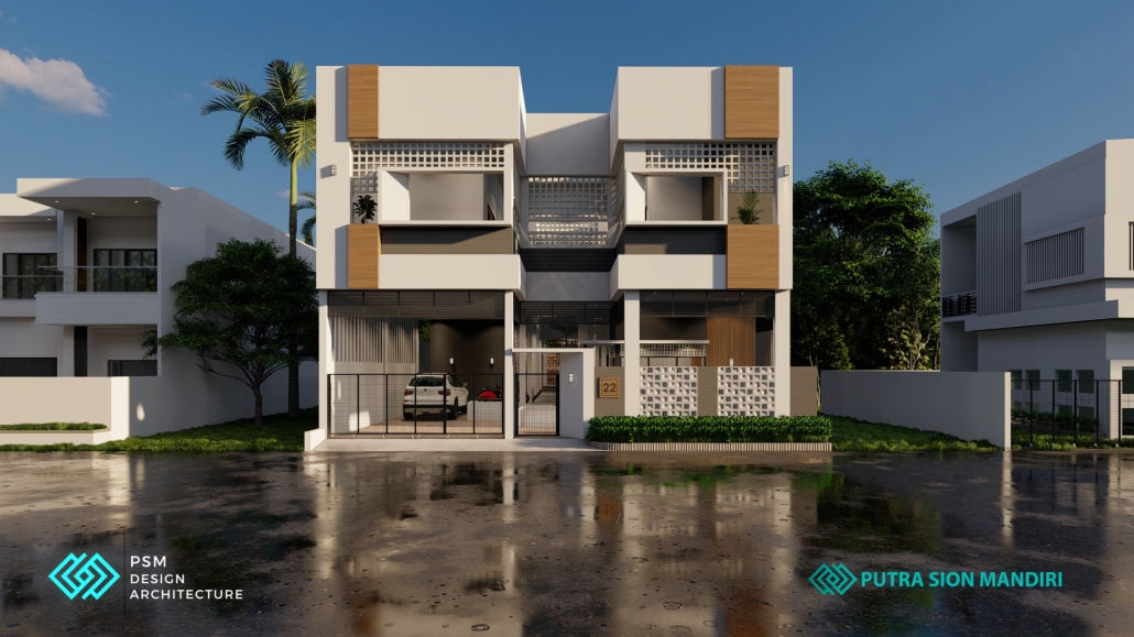 desain rumah kost