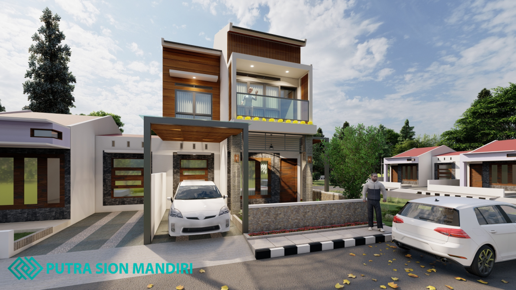 industrialis desain rumah