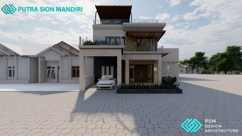 rumah modren ukuran 9x12