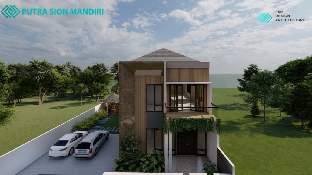 rumah naturalis bali 10 meter