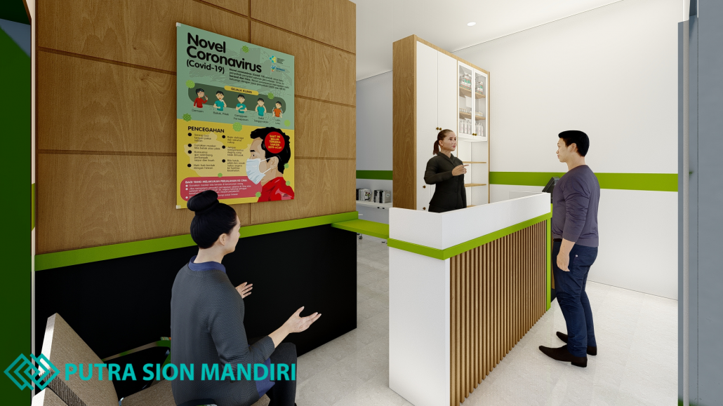 desain resepsionis rumah sakit