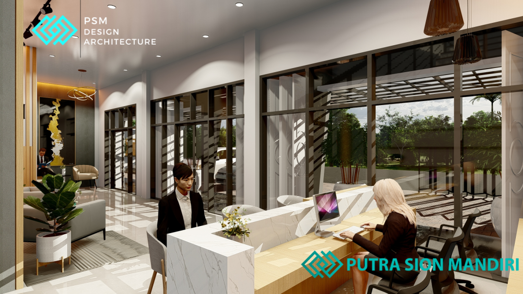 desain ruang ala kantor klasik turki