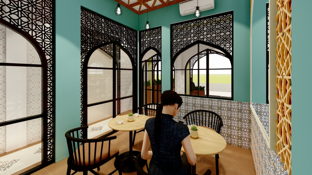desain rumah makan ala turki