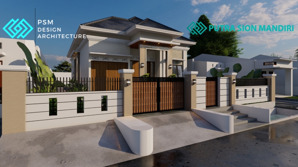 desain rumah ala modern aesthetic