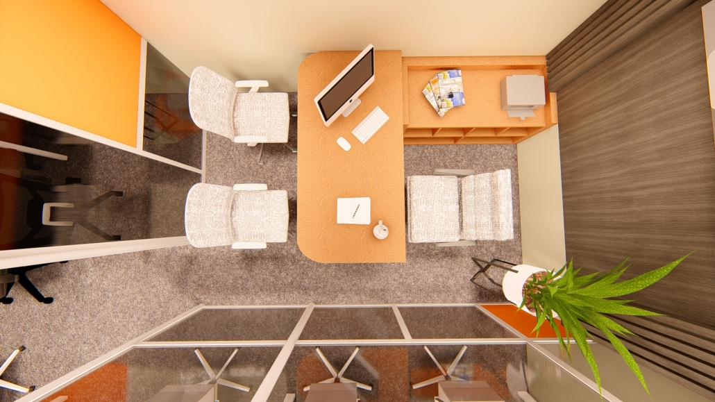 kantor ala minimalis modernn