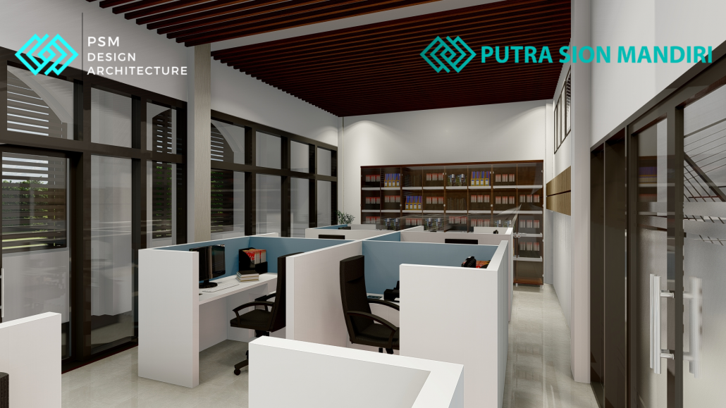 ruang ala kantor minimalis modern