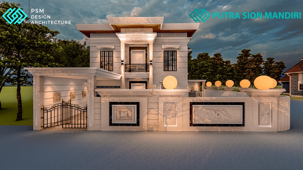 rumah klasik siap pakai