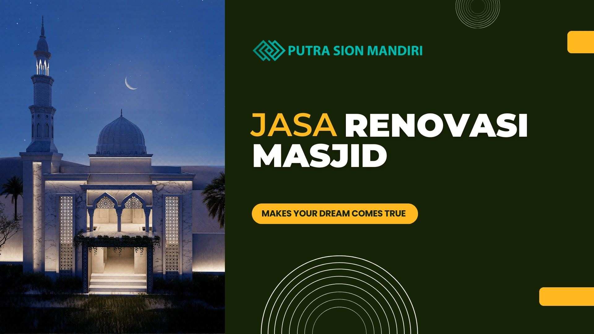 jasa renovasi masjid