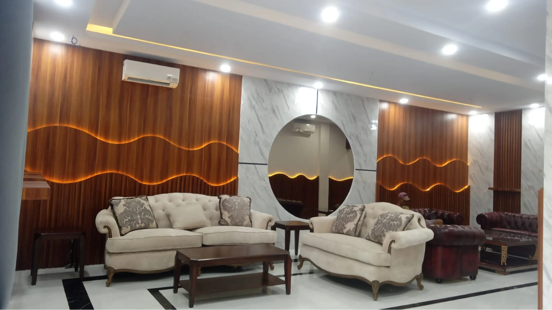 interior lobby hotel