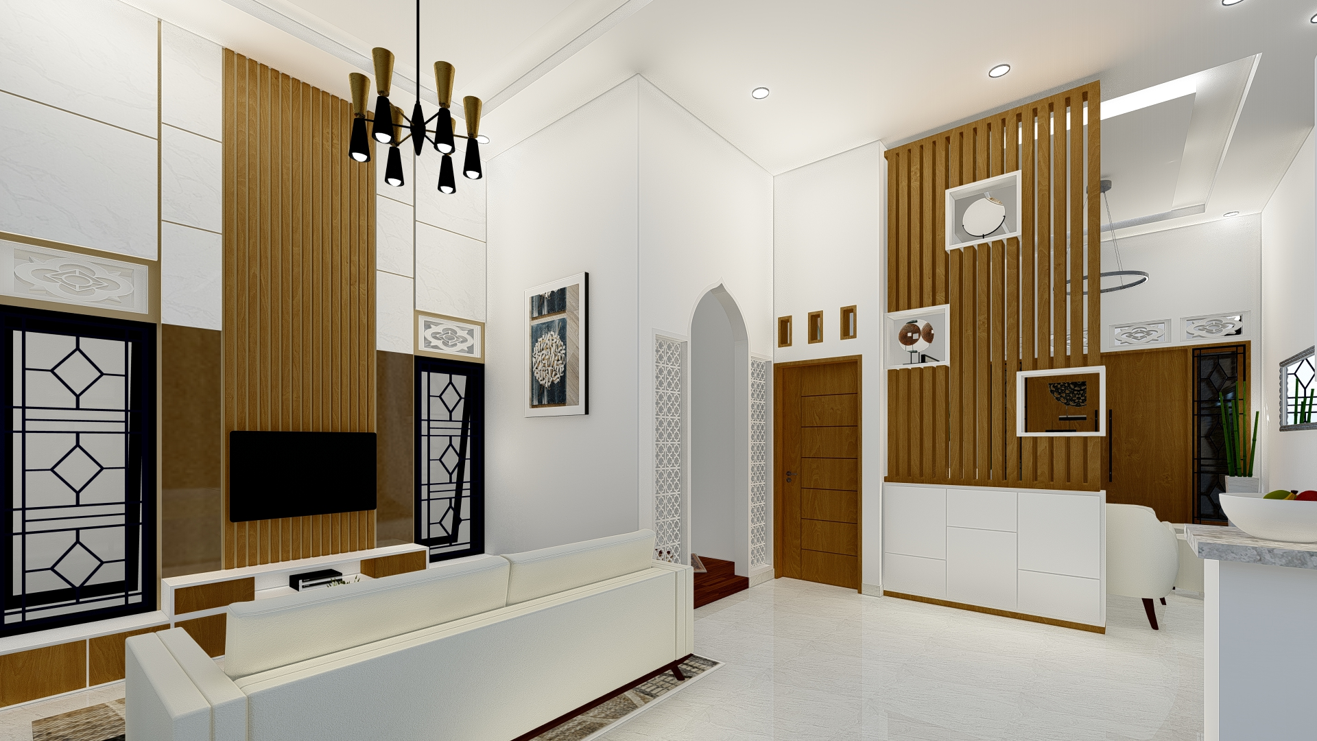 desain mushalla di rumah sendri di Medan