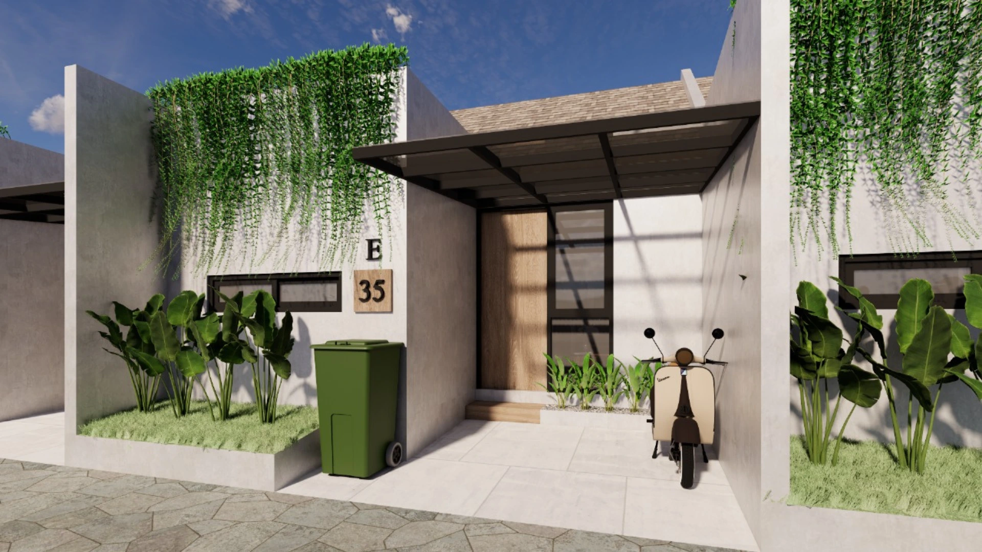 rumah type 45
