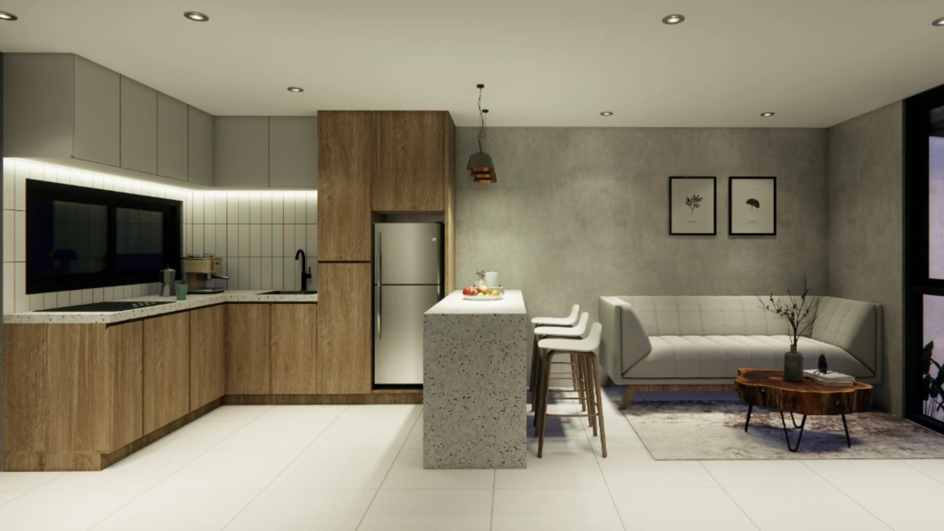 interior rumah type 45