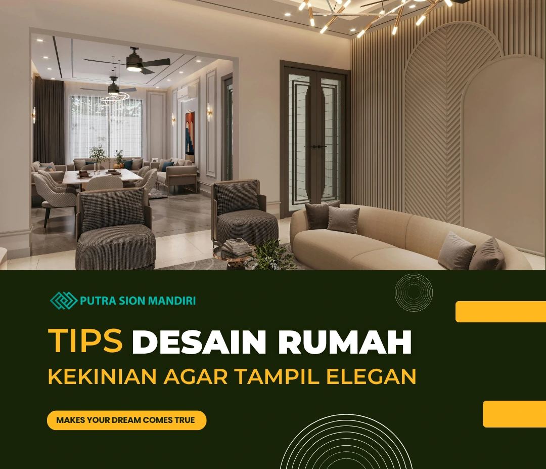 tips desain rumah kekinian agar tampail elegan