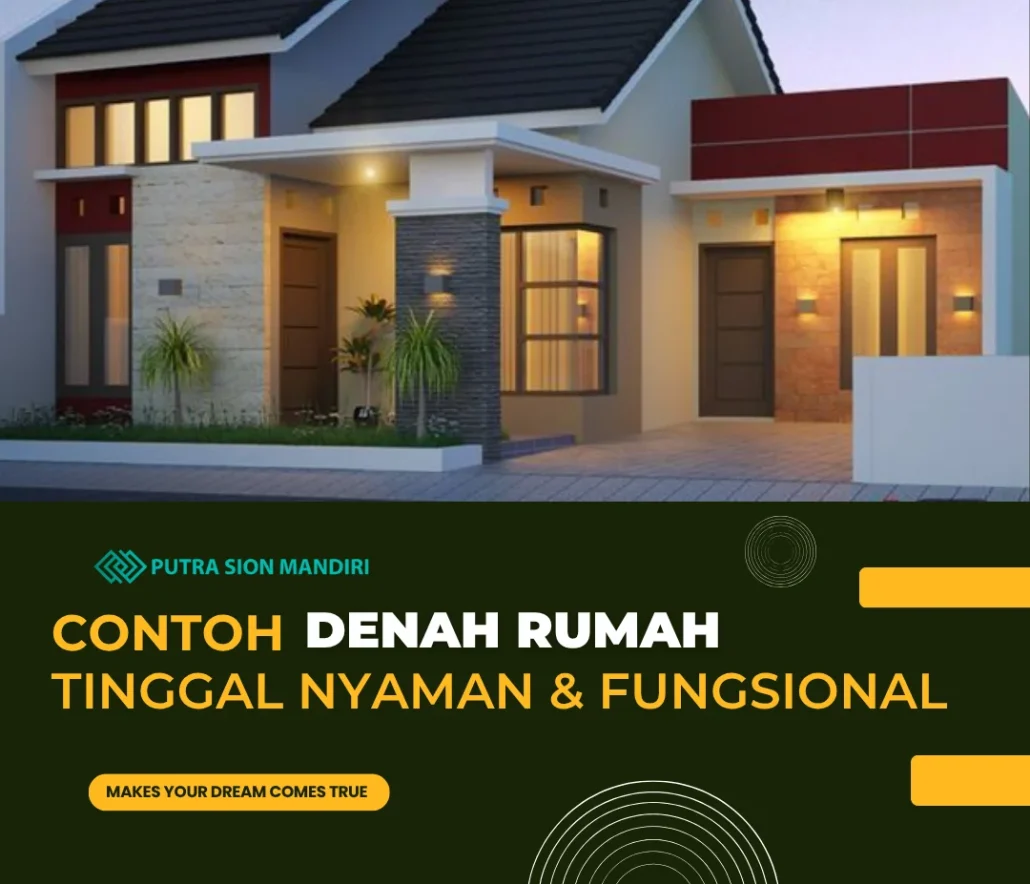 contoh-denah-rumah-tinggal-nyaman-fungsional