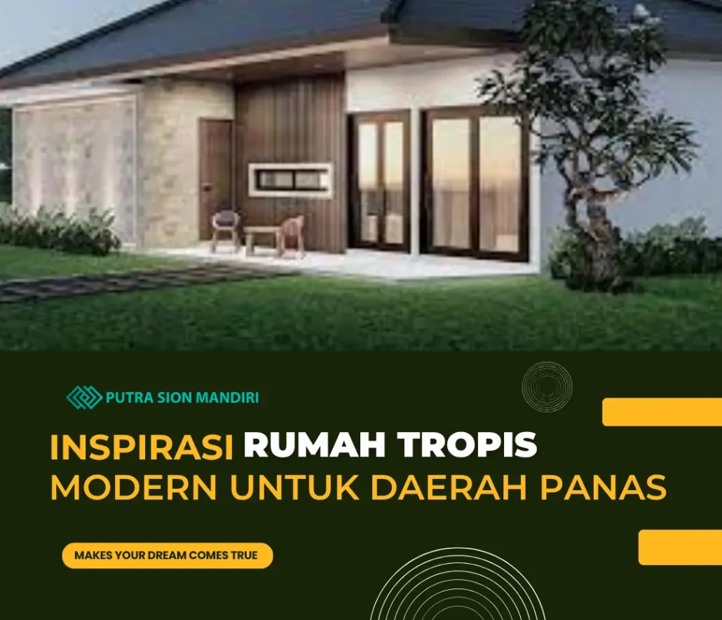 Rumah tropis modern