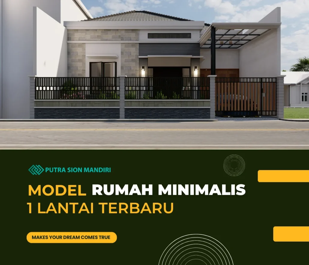 Model Rumah Minimalis Lantai 1