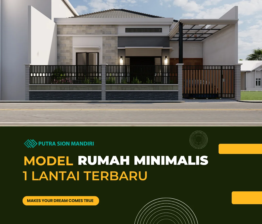 Model Rumah Minimalis Lantai 1