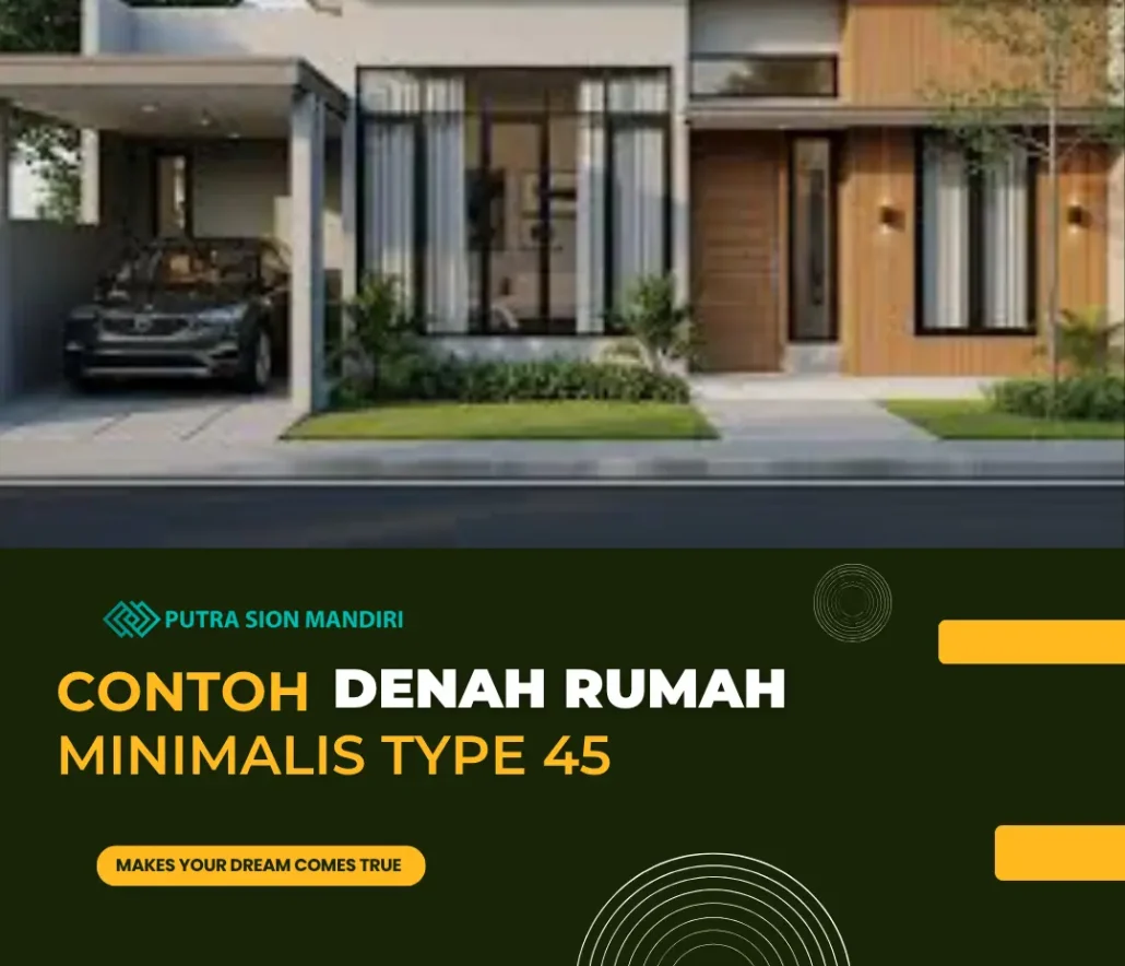 rumah minimalis type 45