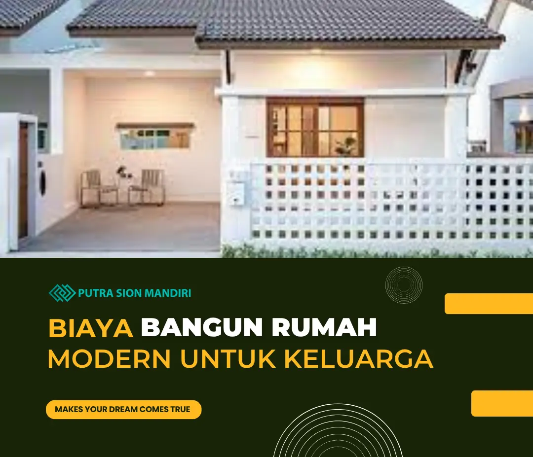 rumah modern untuk keluarga besar