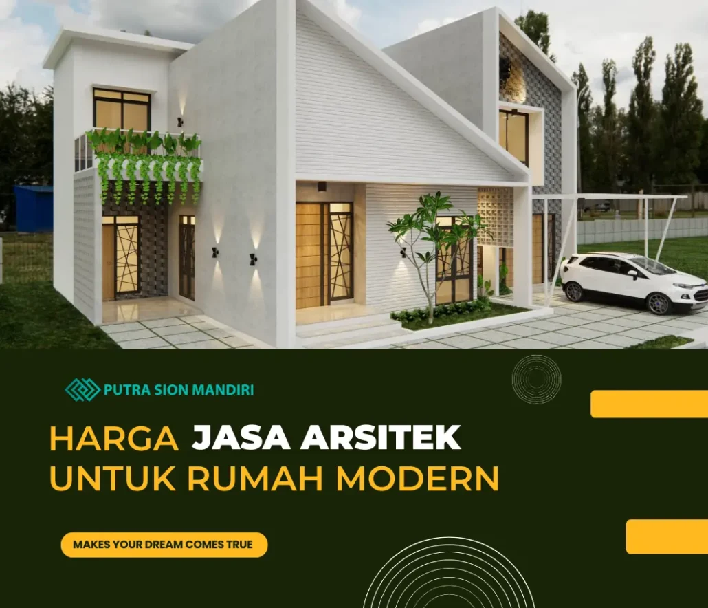 Jasa arsitek rumah modern