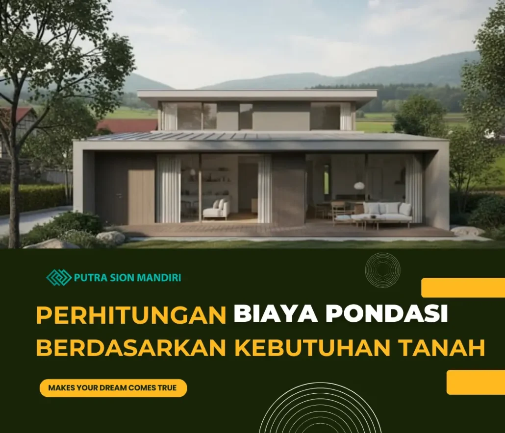 Perhitungan biaya pondasi