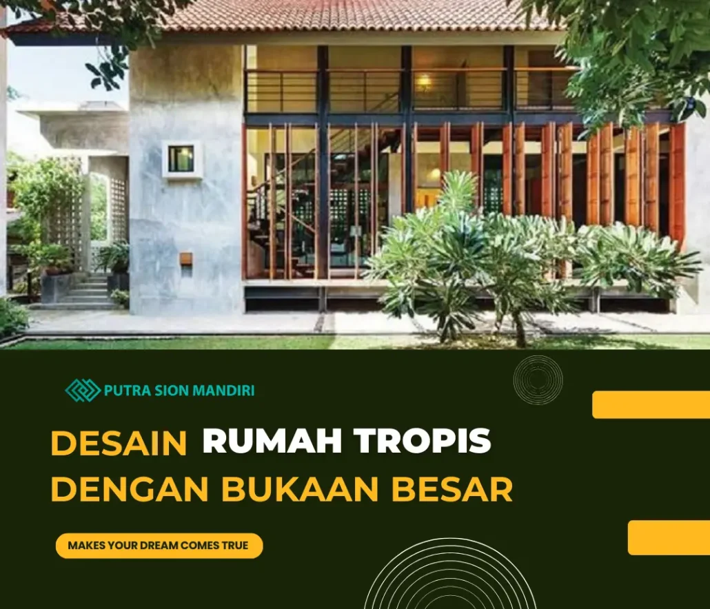 Desain rumah tropis