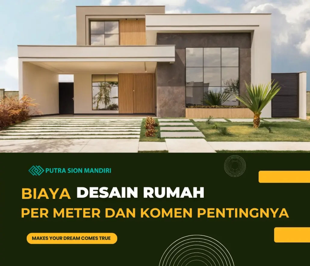 biaya desain rumah per meter