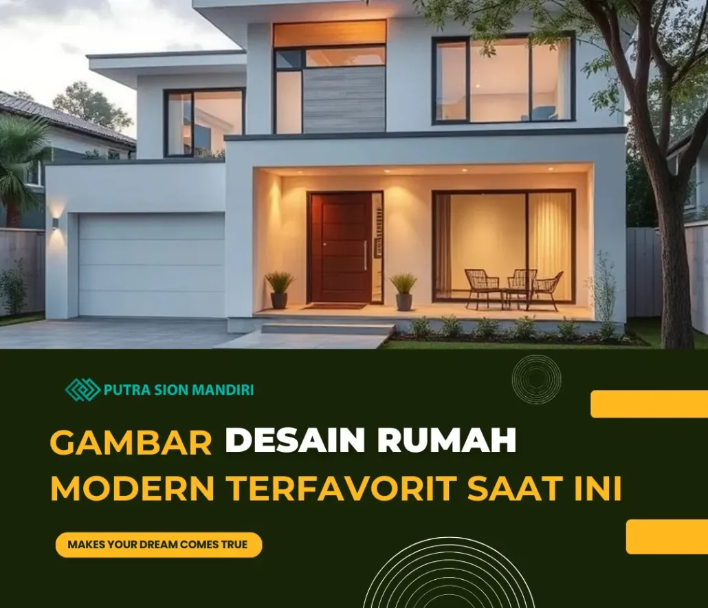 Gambar desain rumah modern