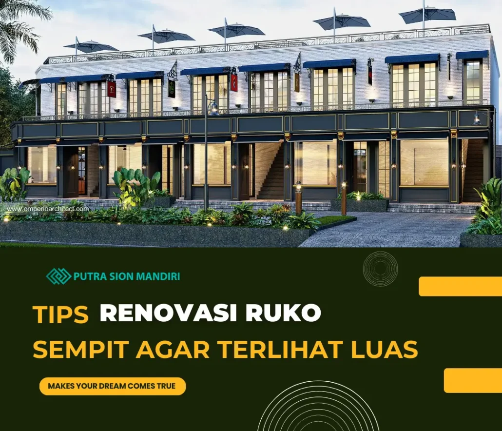Tips Renovasi Ruko