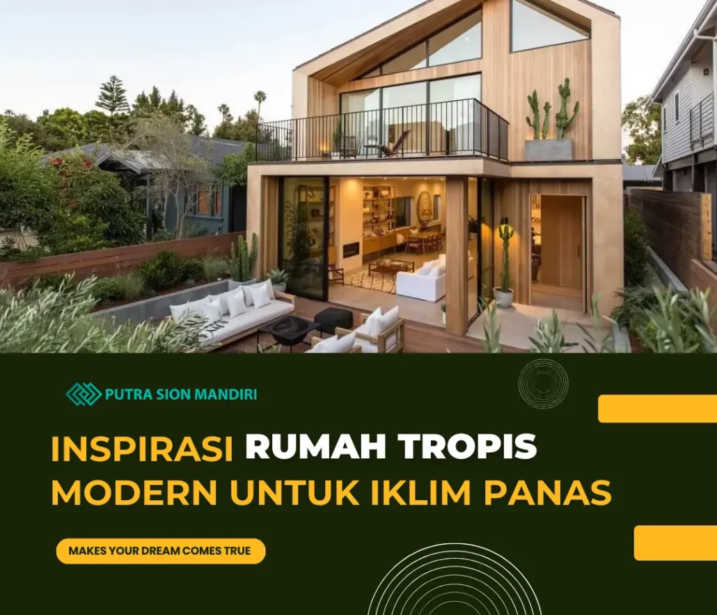 rumah tropis modern