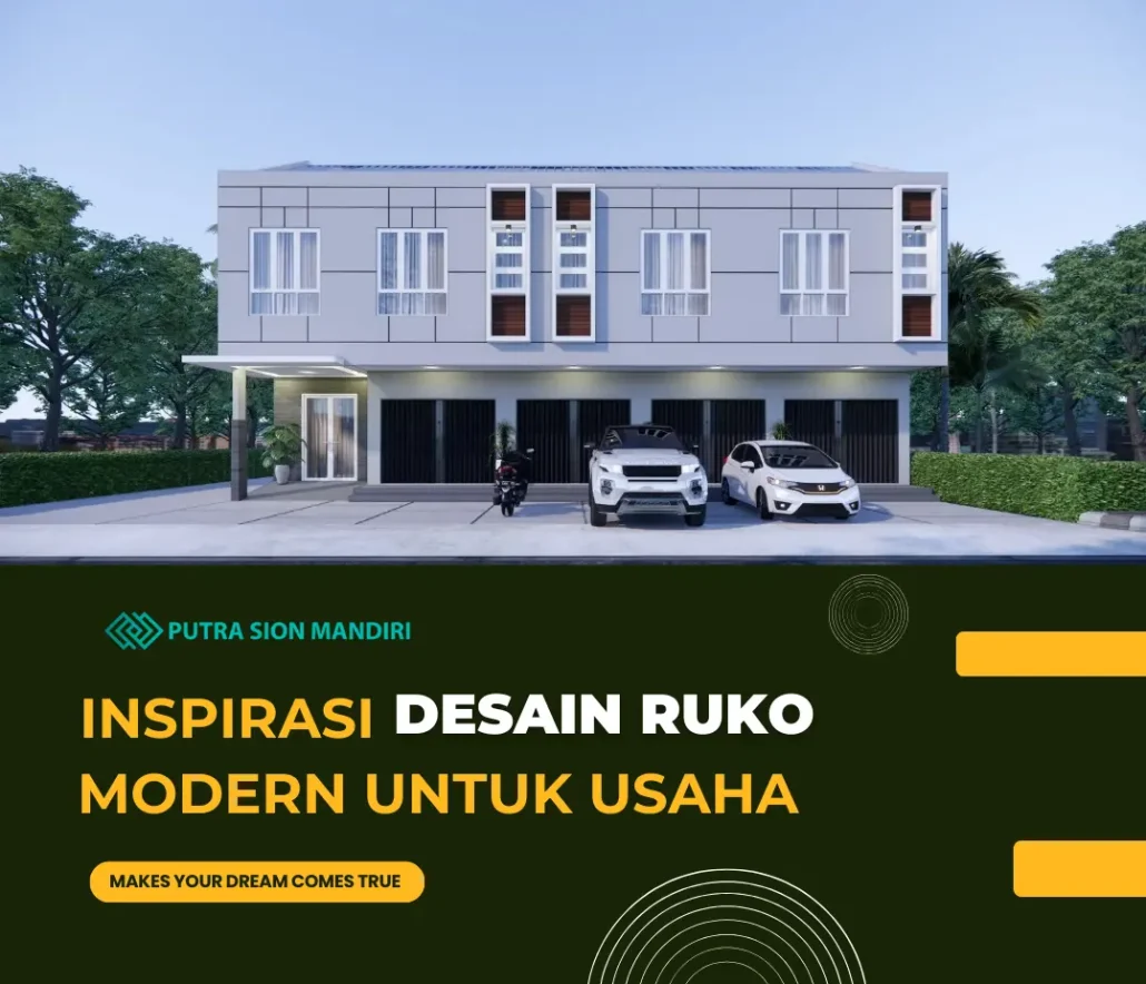 Desain Ruko modern