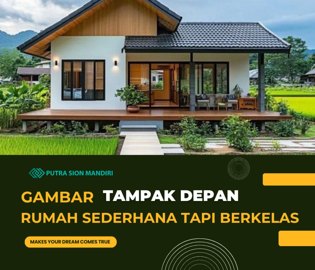 Tampak depan rumah