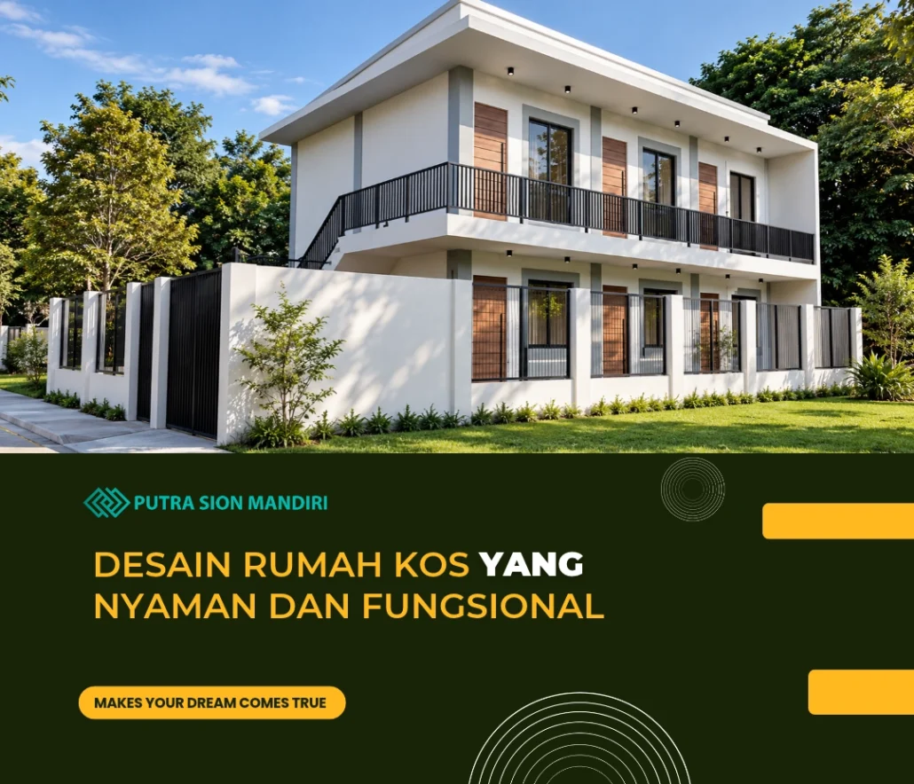 Desain rumah kos