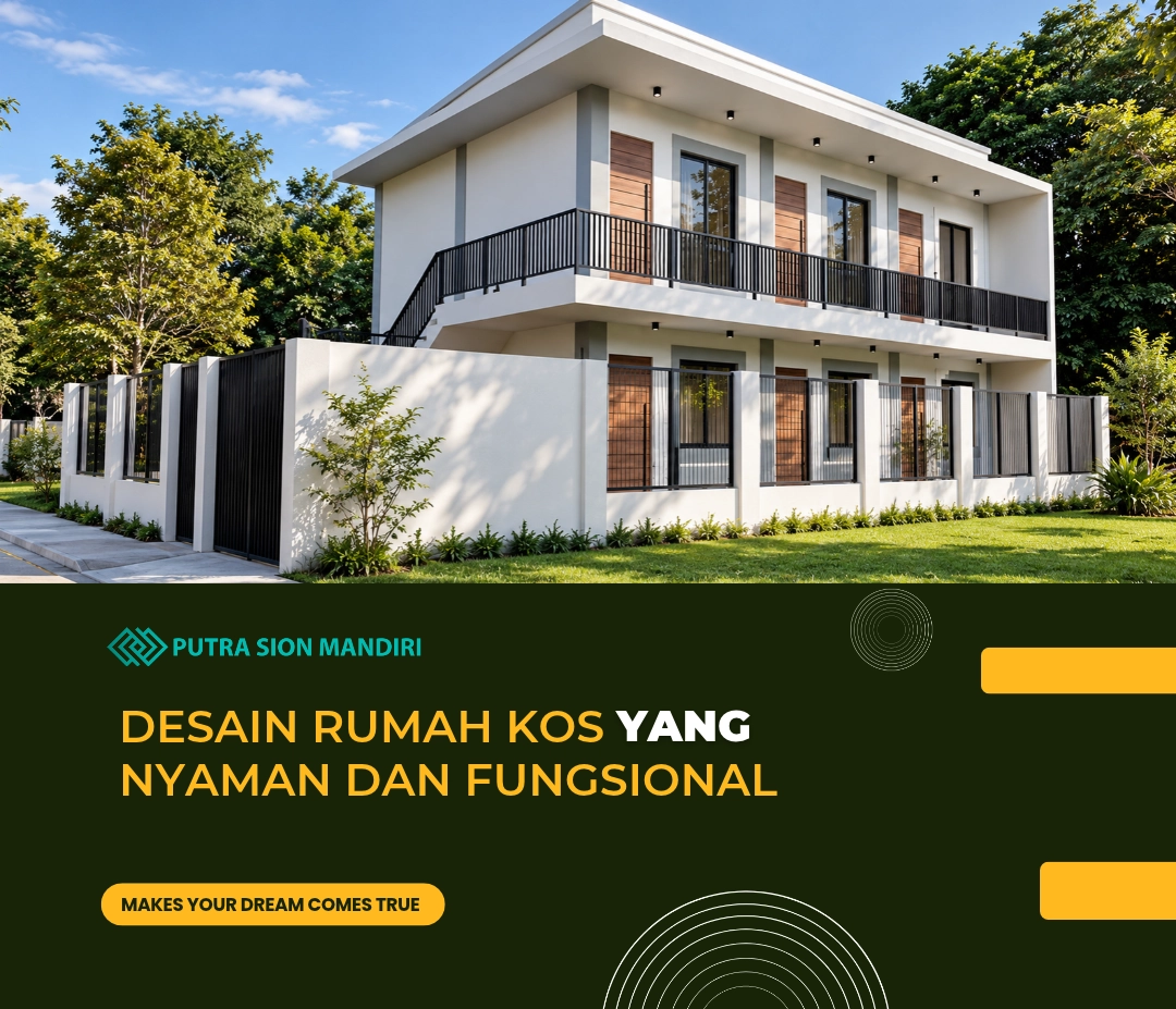Desain rumah kos