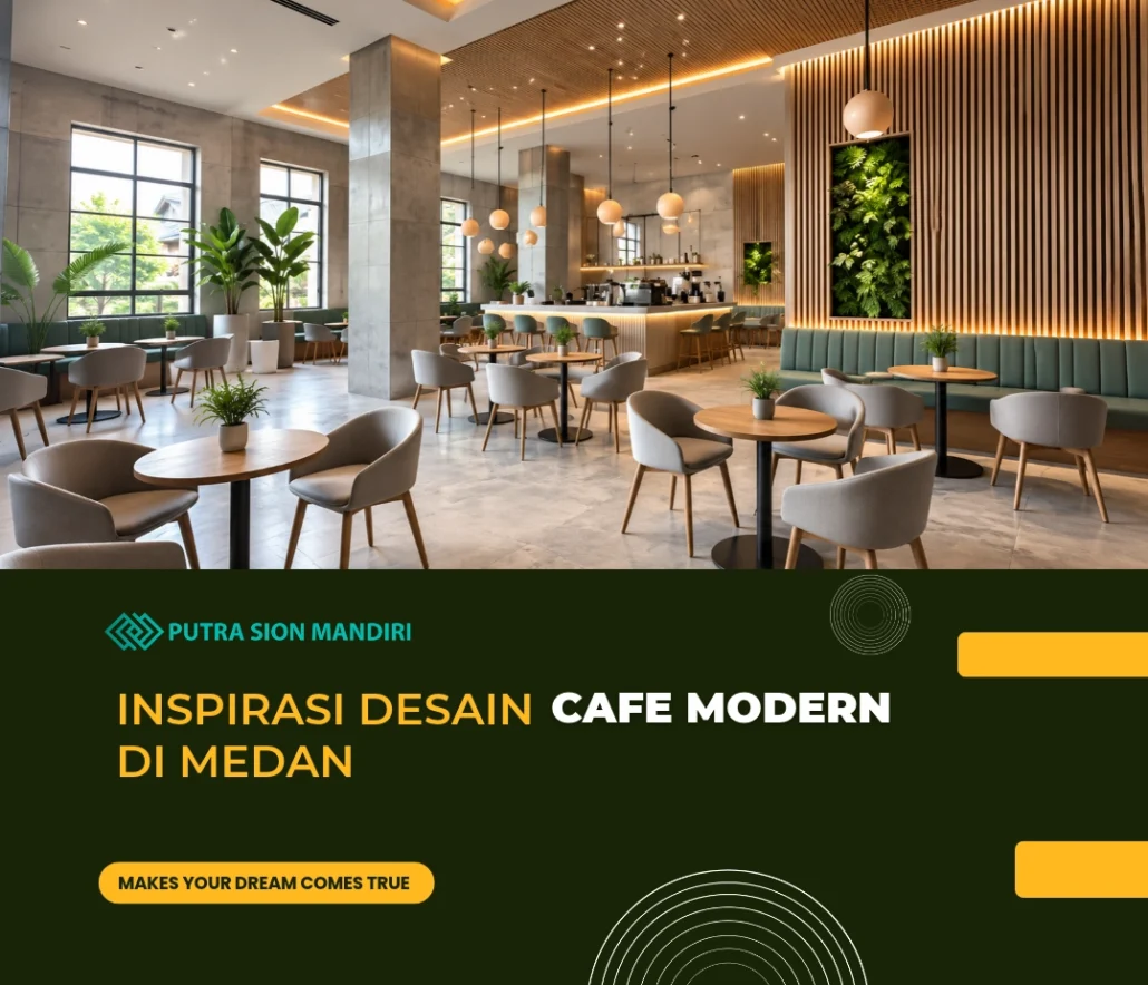 desain cafe modern